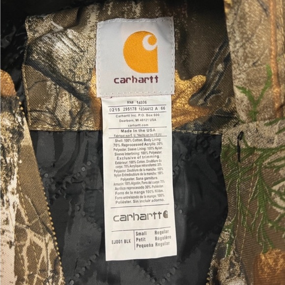 Carhartt Realtree Jacket Rugged - Reworked Camo - Picture 4 of 4